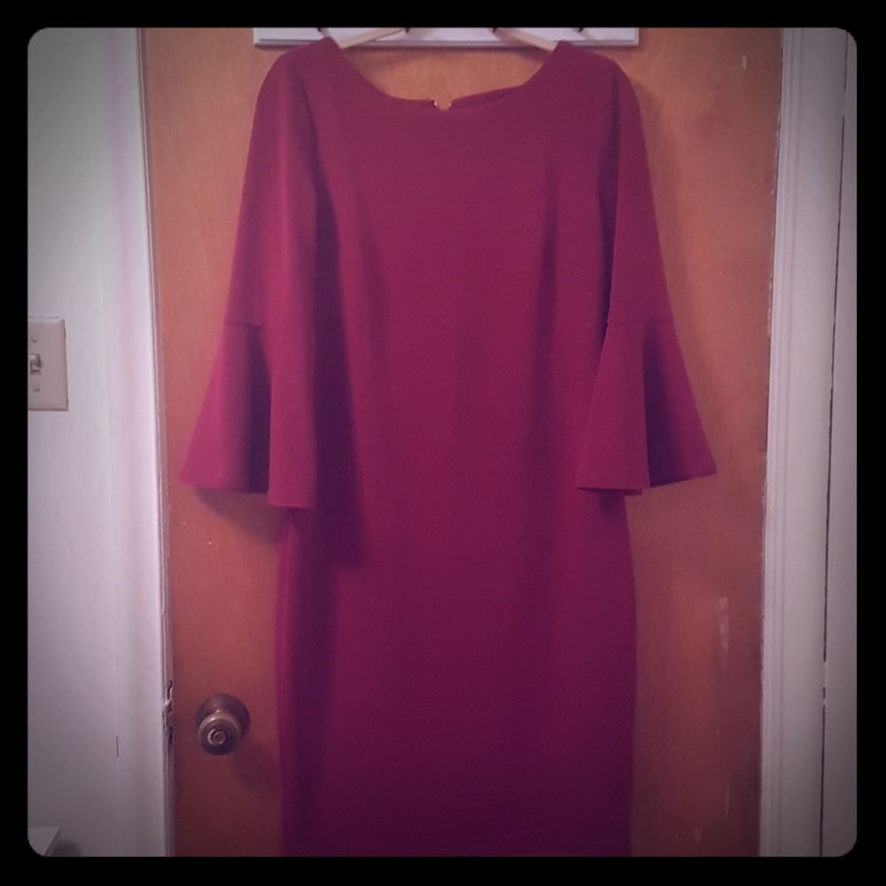 Brugendy Calvin Klein dress